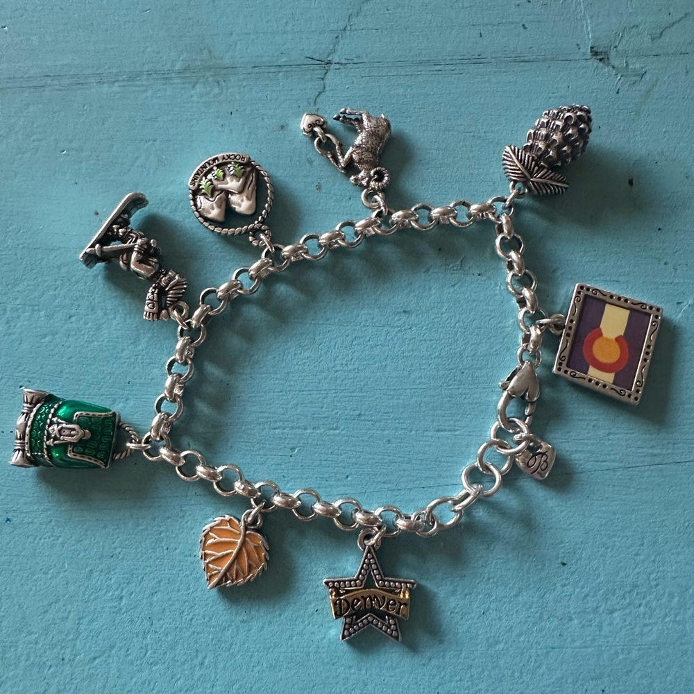 Brighton Colorado Charm Bracelet